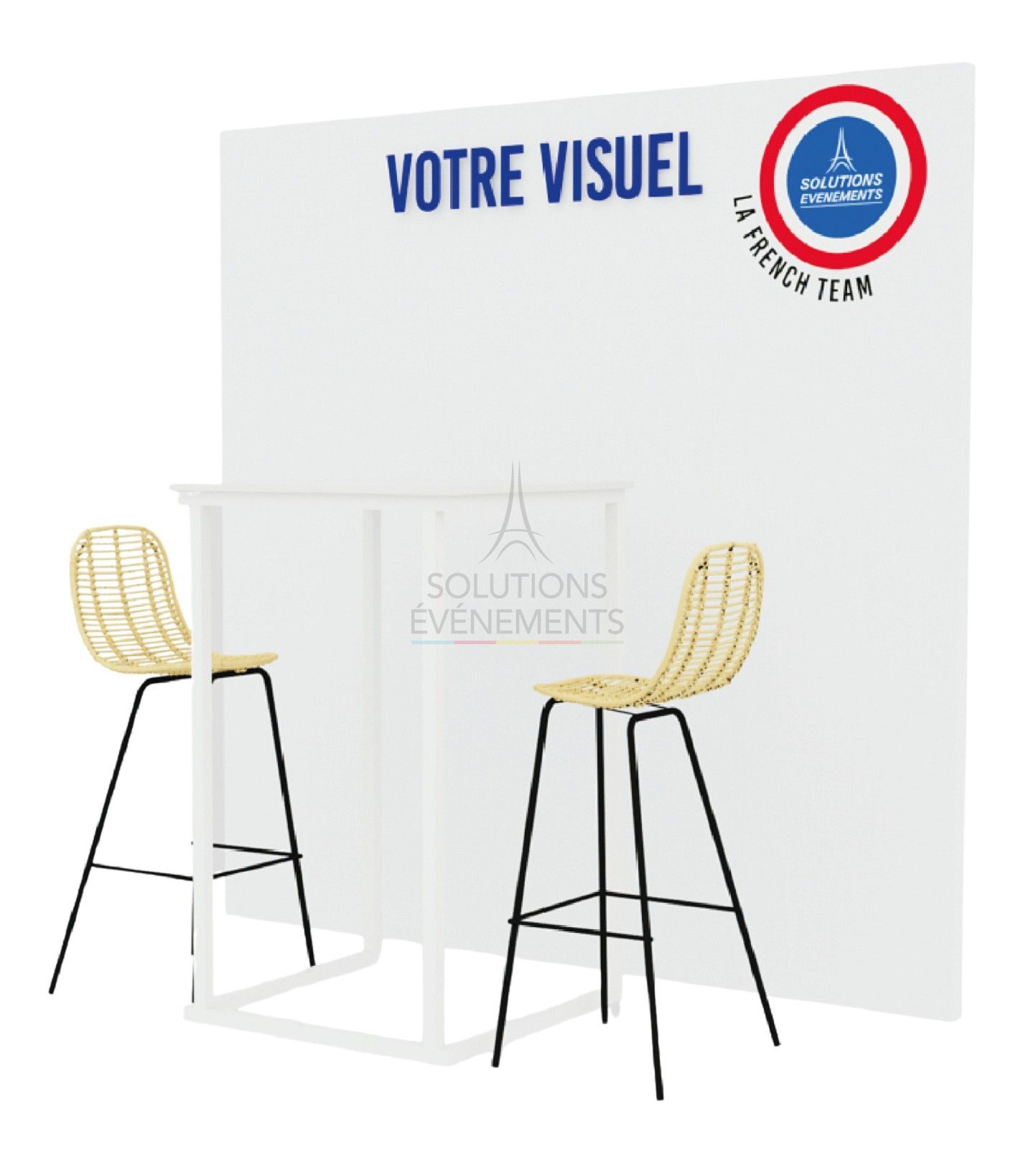 Location pack personnalisable stand exposition - Villepinte M