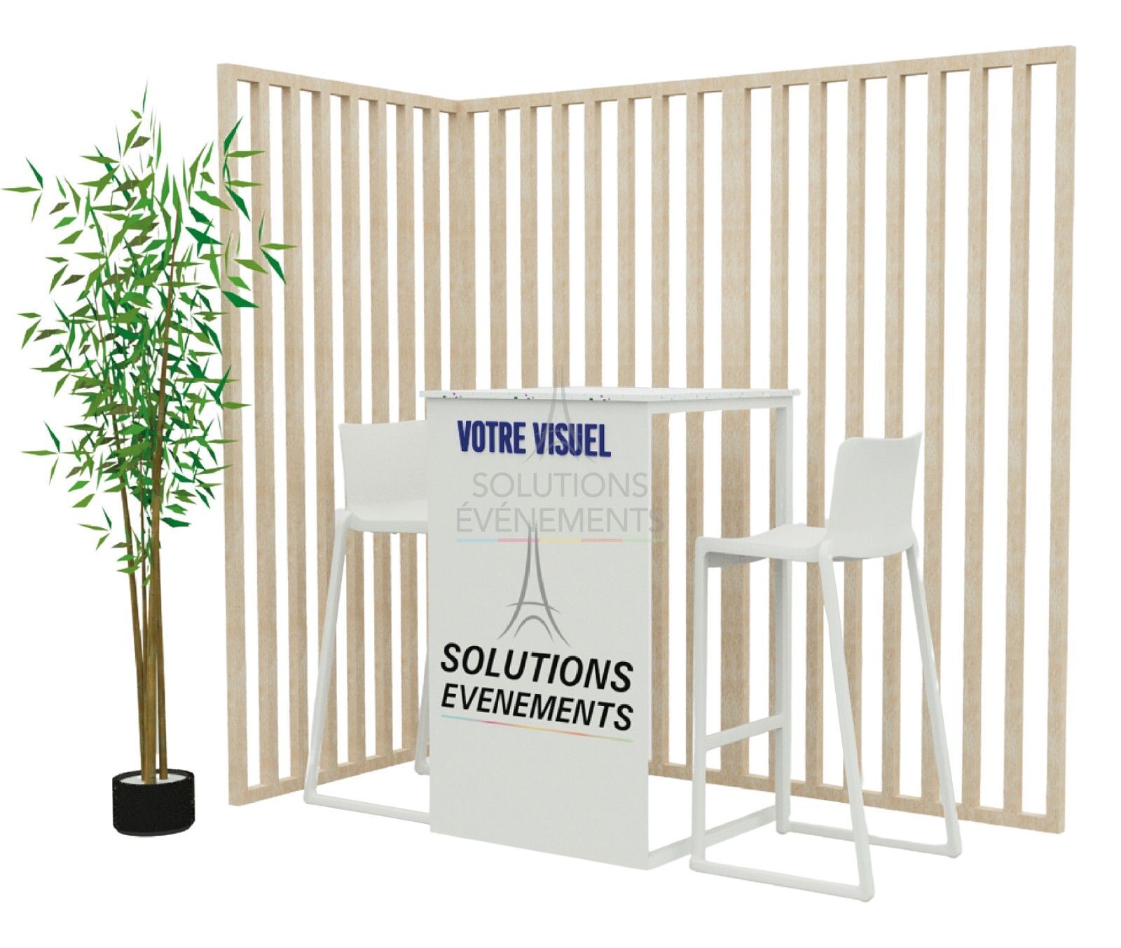 Location pack éco responsable stand exposition - Vincennes L