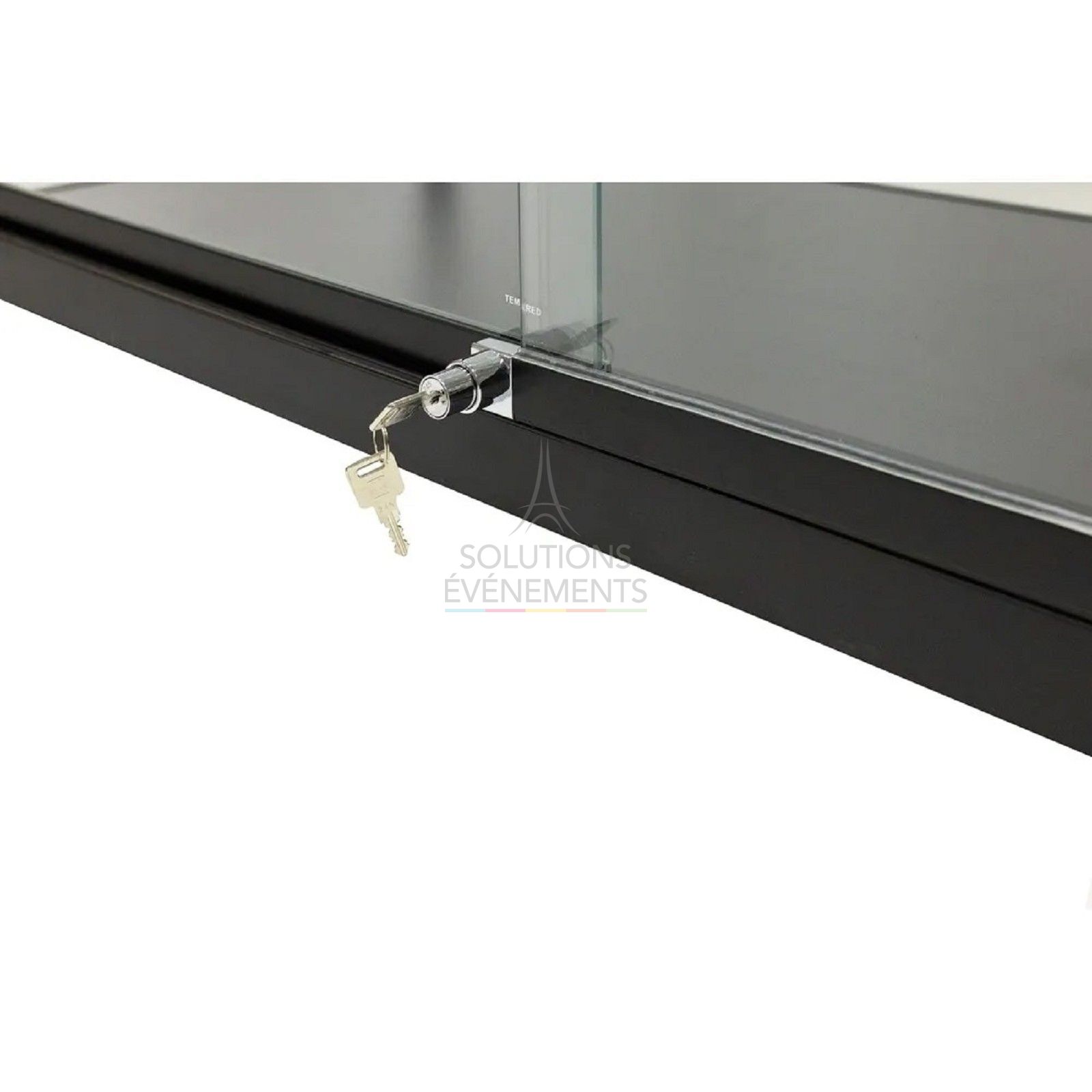 Vitrine basse noire - Visuel 2