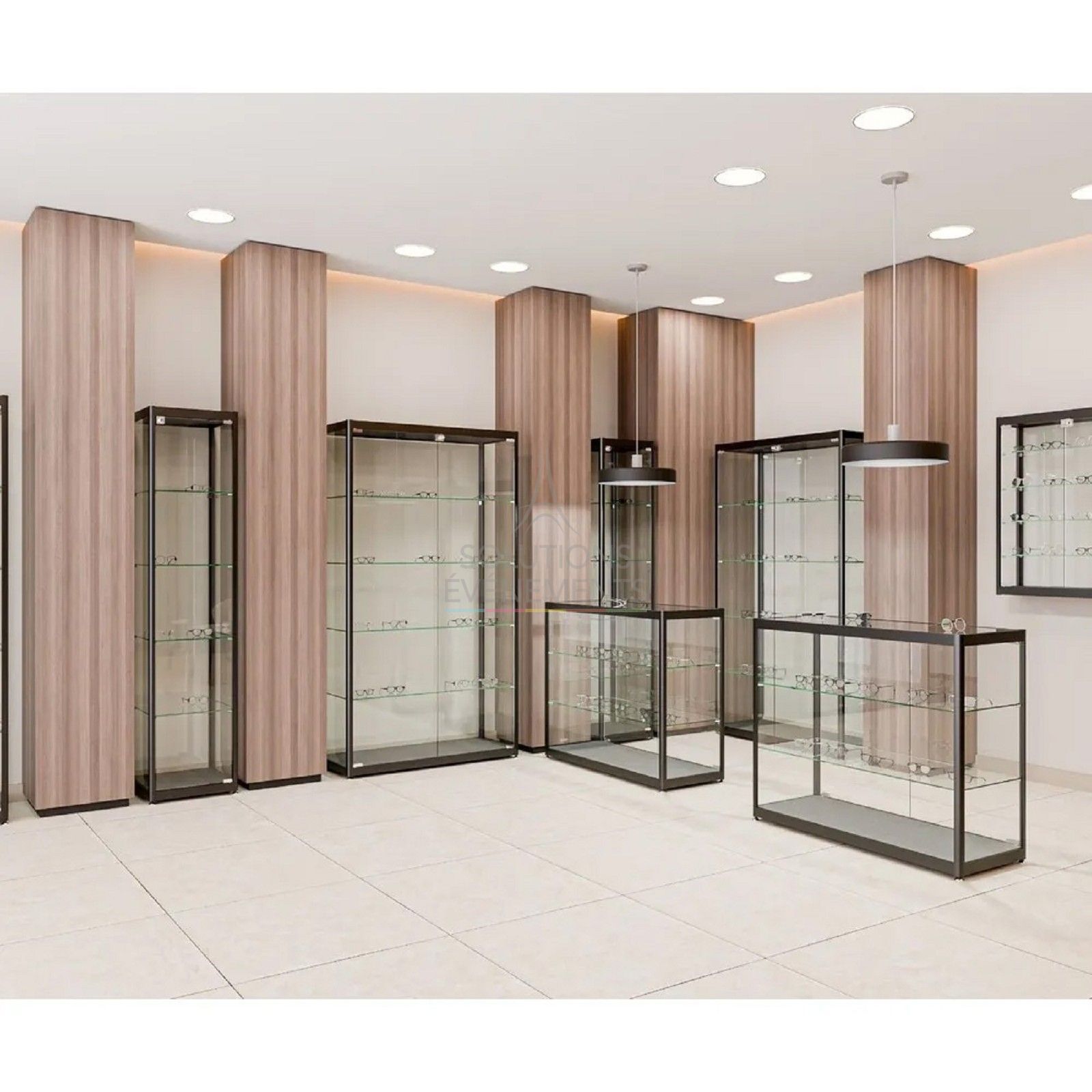 Vitrine basse noire - Visuel 6