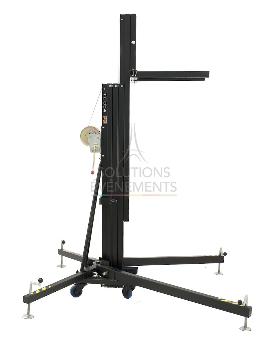Rental of lifting foot or winch