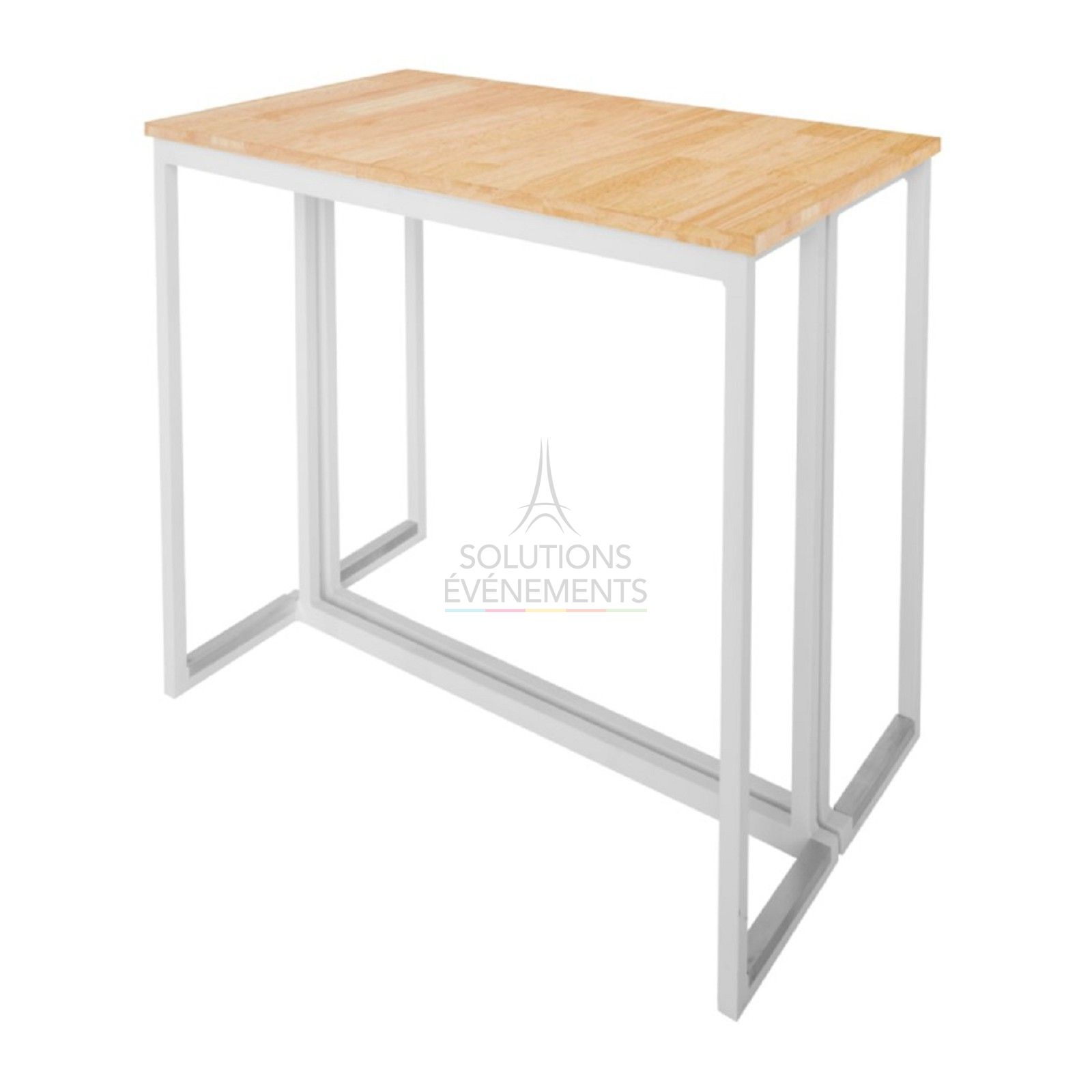 Location de table haute au design moderne