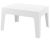 Plastic lounge coffee table rental for indoor/outdoor use