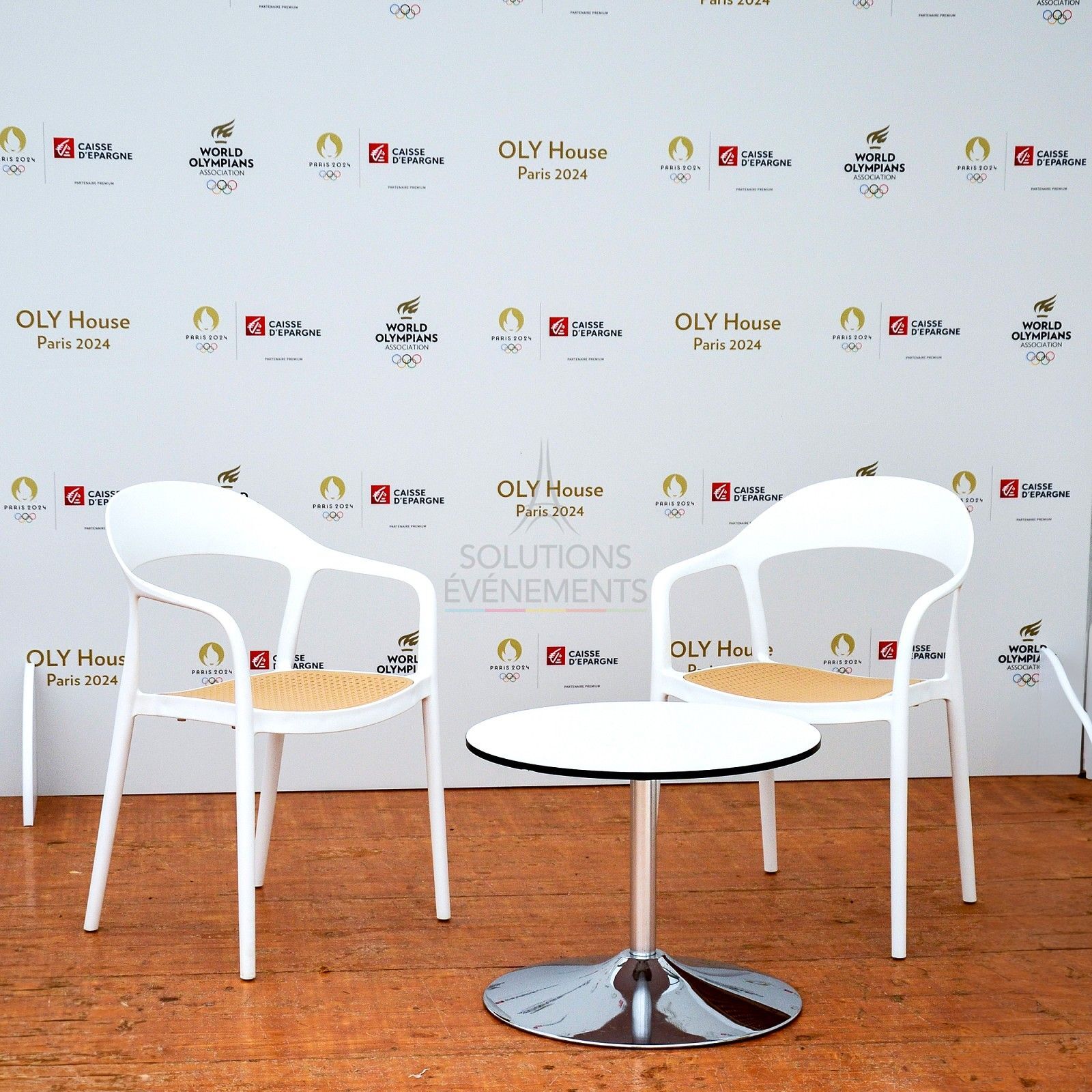 White Versailles Chair - Visual 2