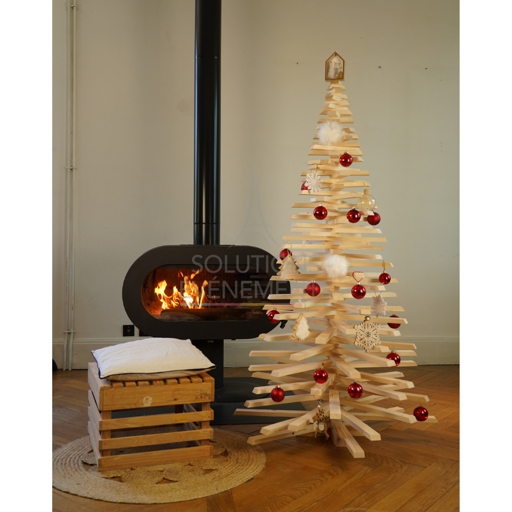 Wooden fir tree 160 cm - Visual 2