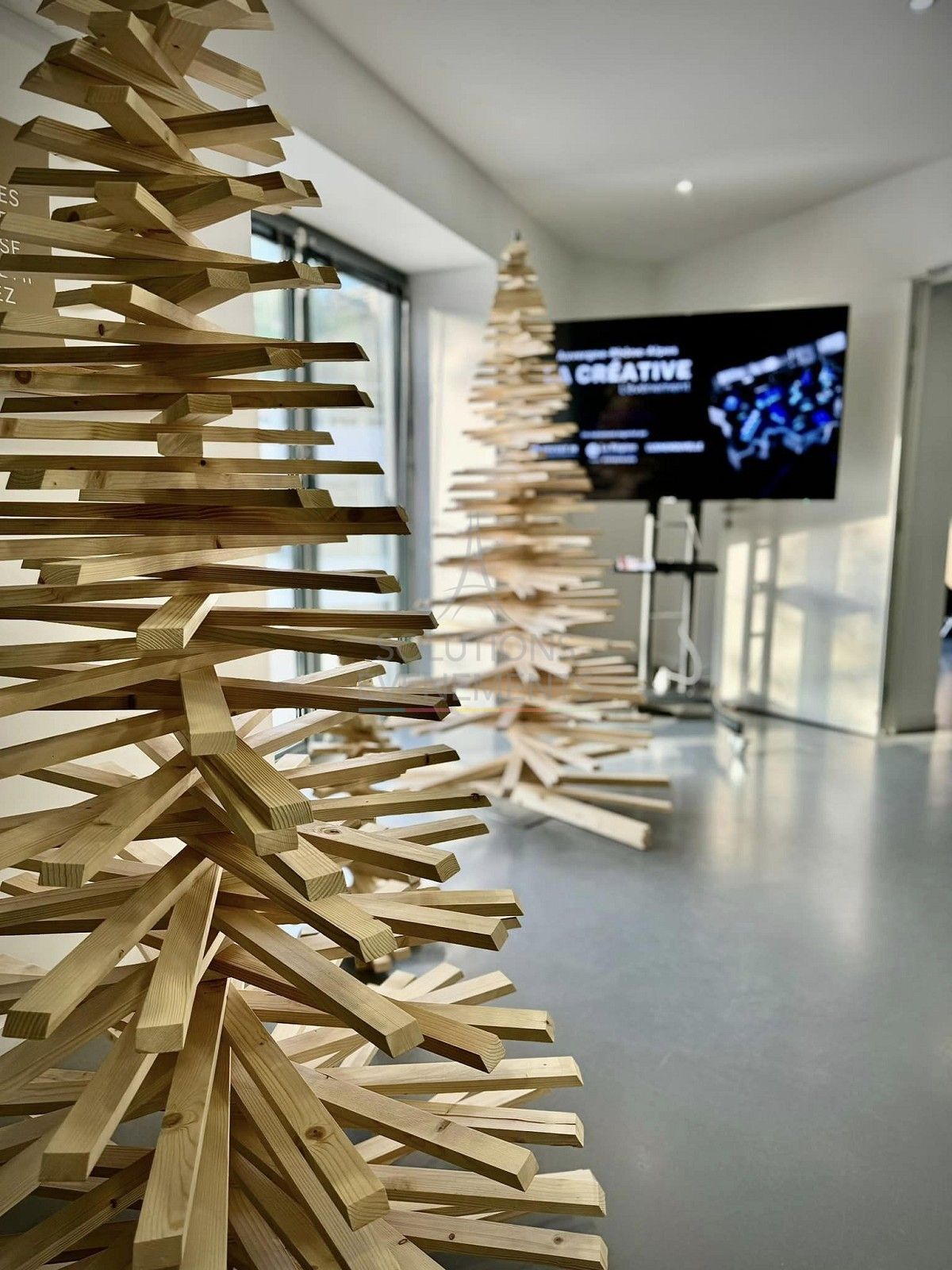 Wooden fir tree 200 cm - Visual 6