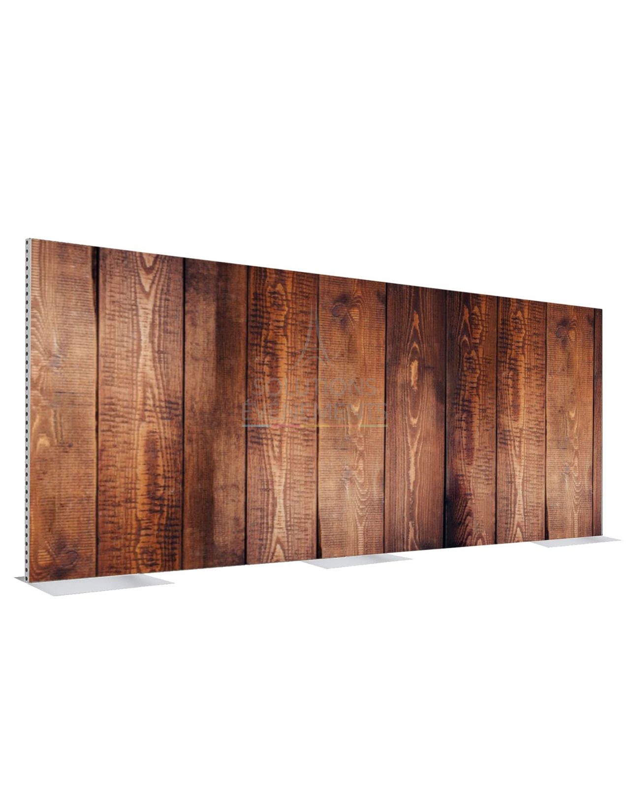 Rental of wooden stage backdrops for your events
