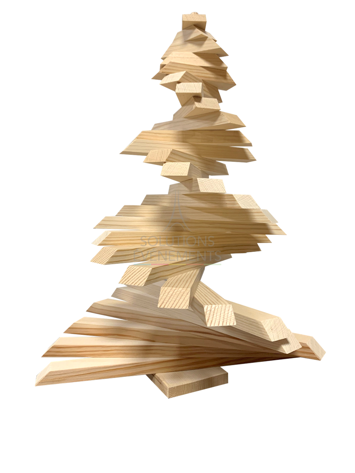 Rental modular wooden tree 100 cm height