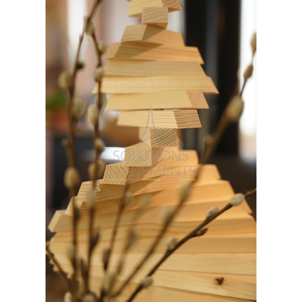Wooden tree 50 cm - Visual 5