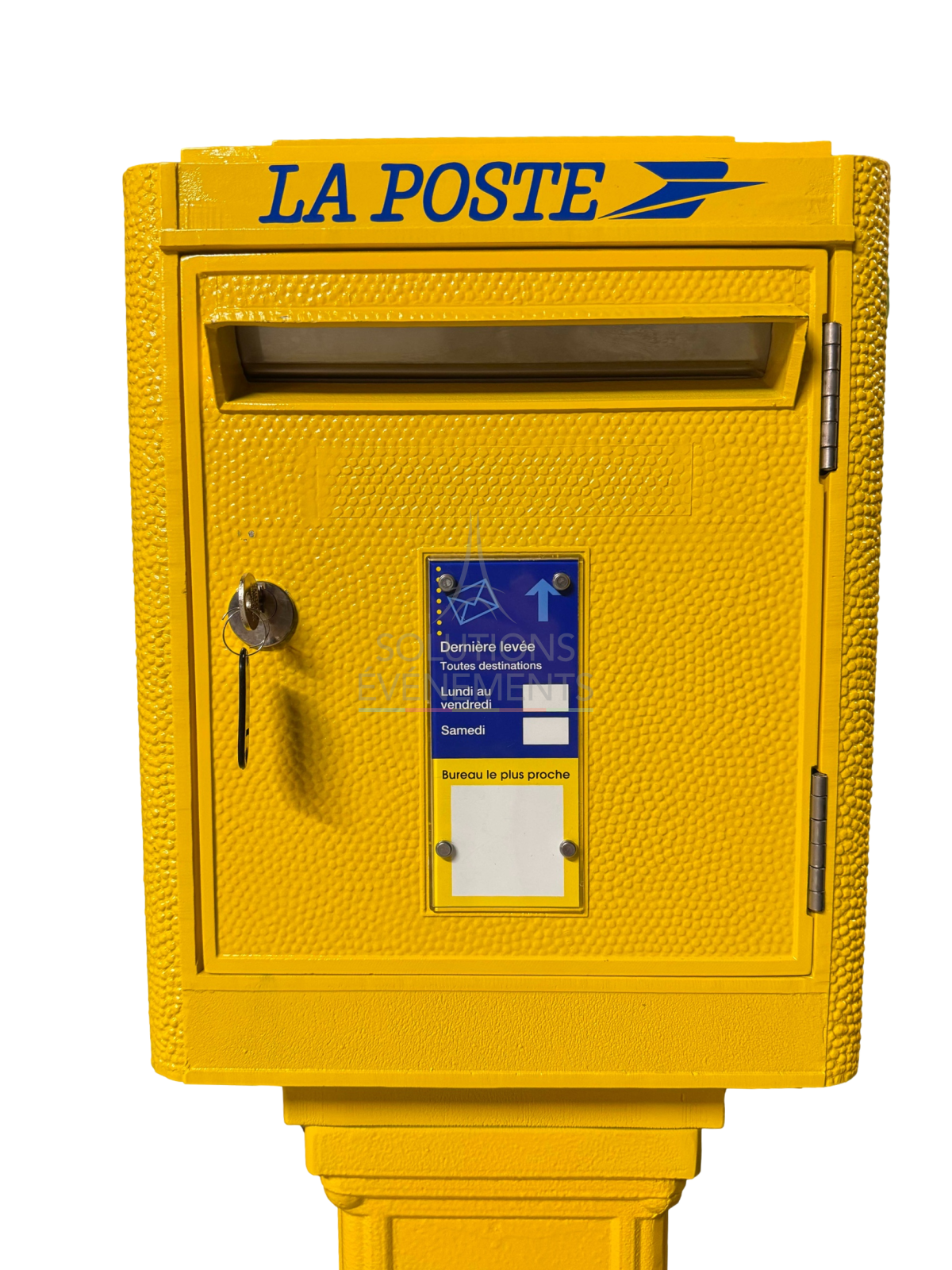 Yellow mailbox La Poste - Visual 3