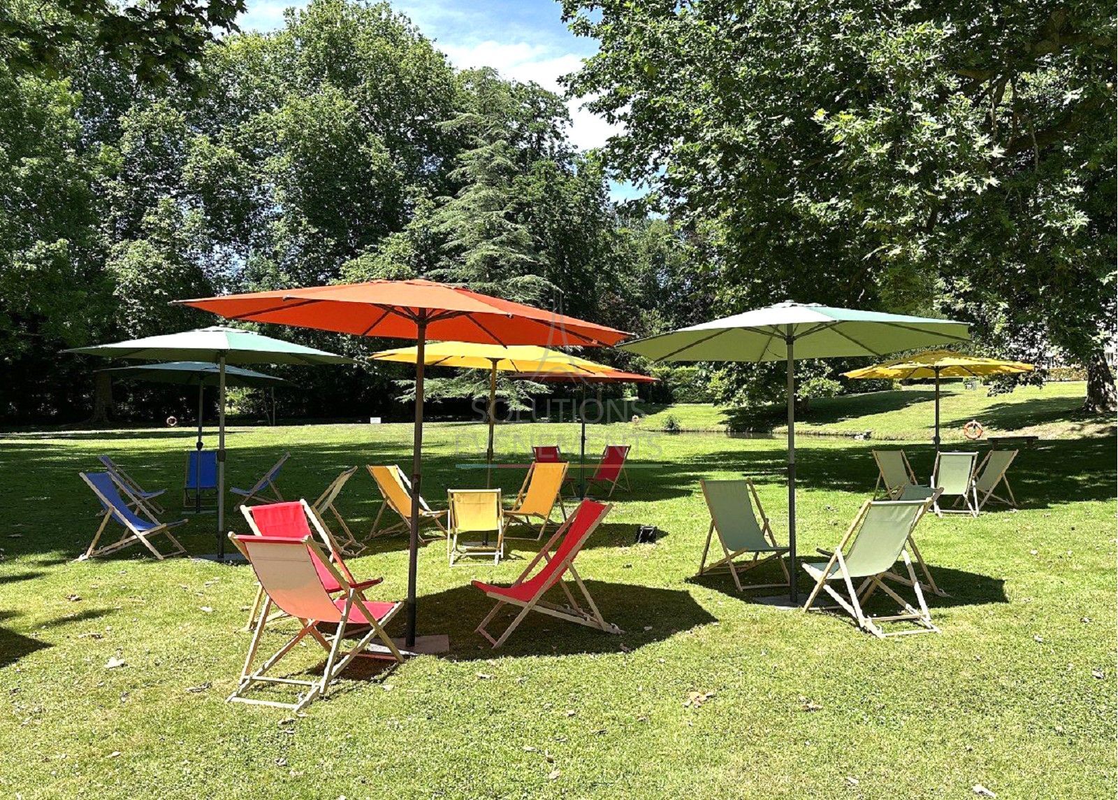 Yellow parasol - Visual 6